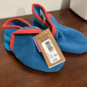 Patagonia baby slippers.